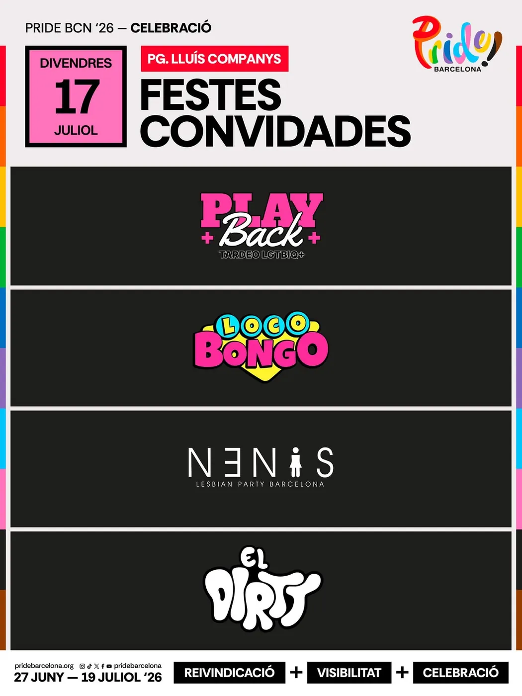 Fri · Festes convidades